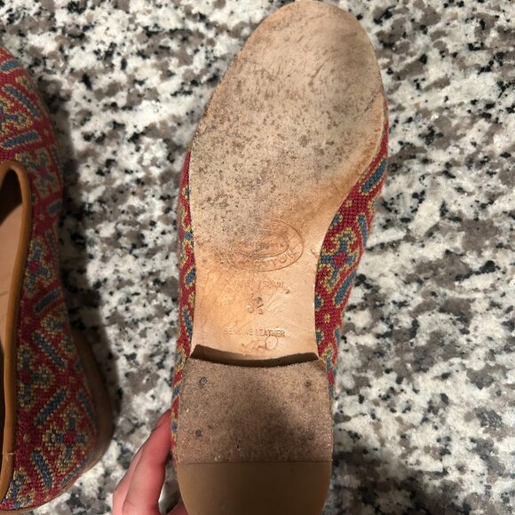 Stubbs & Wootton Geometric Needlepoint Loafers – Size 8.5 - Picture 2 of 4